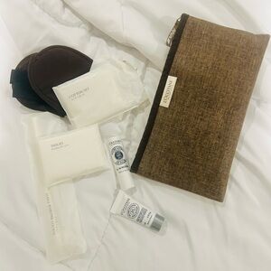 L'OCCITANE Travel Set with Brown Pouch